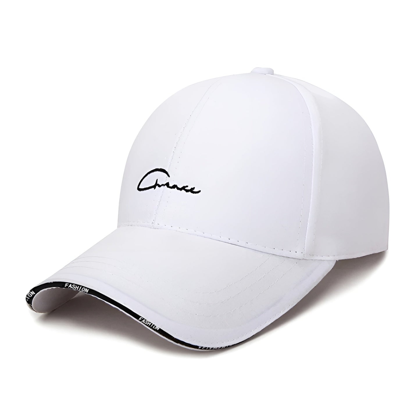 Intérieur d'une casquette montrant la bande ajustable