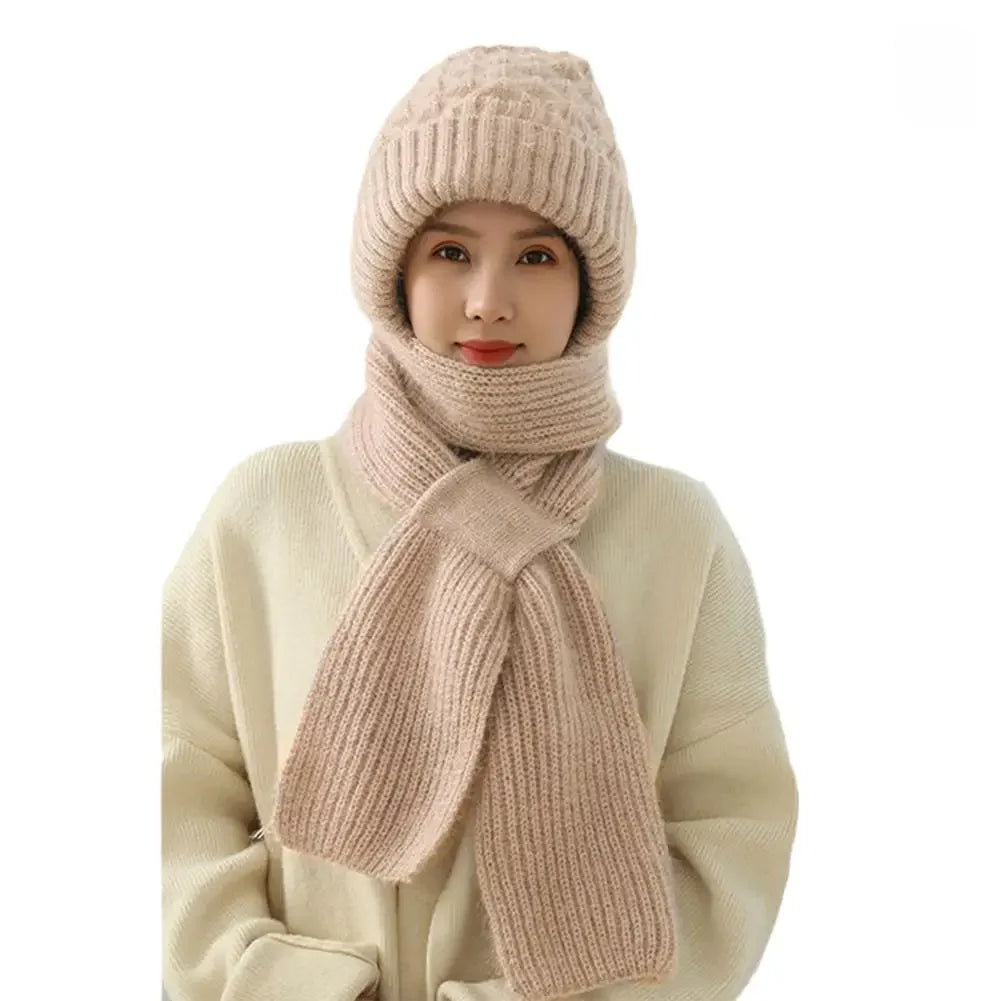 Zoom sur la maille torsadée, bonnet chaud et élégant