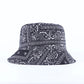 Bob rose avec motif bandana, vue de dessus
