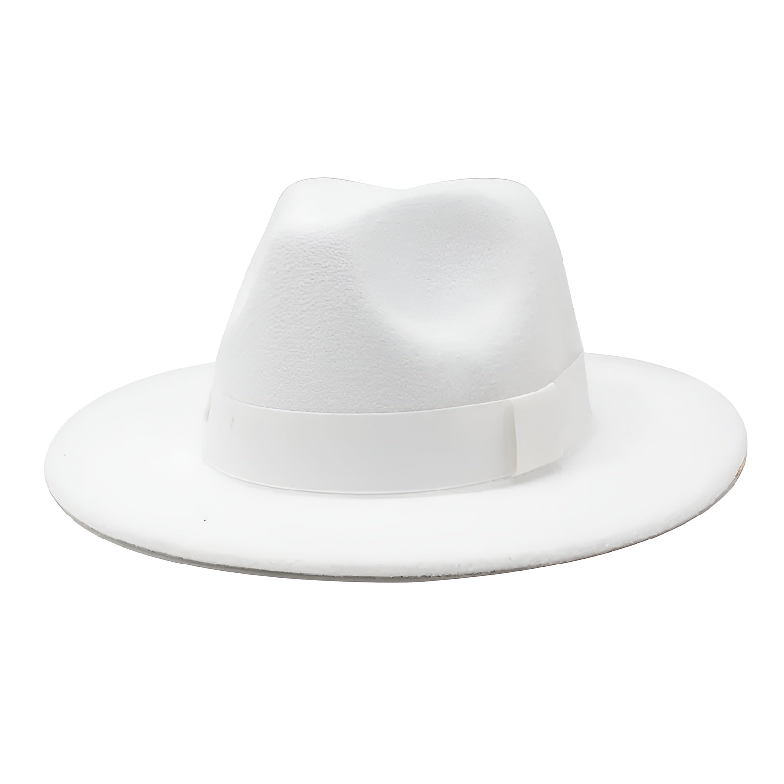 Chapeau noir classique avec bandeau décoratif