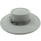 Homme en costume avec un fedora gris, regard pensif