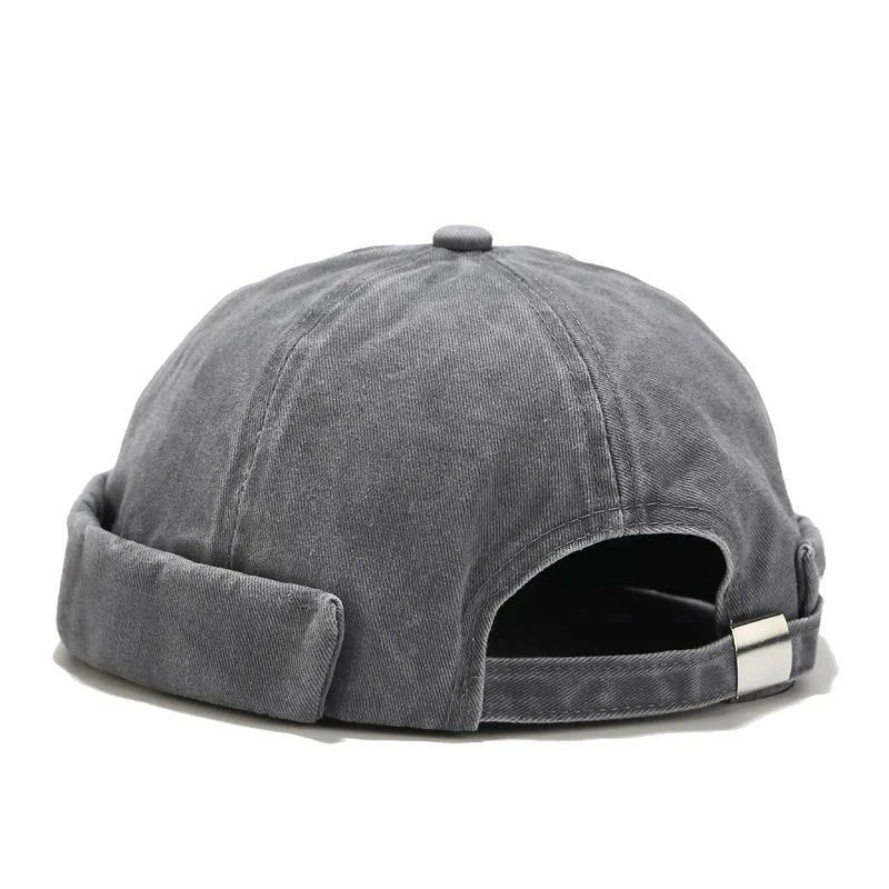 Bonnet Docker en tissu résistant, couleur grise