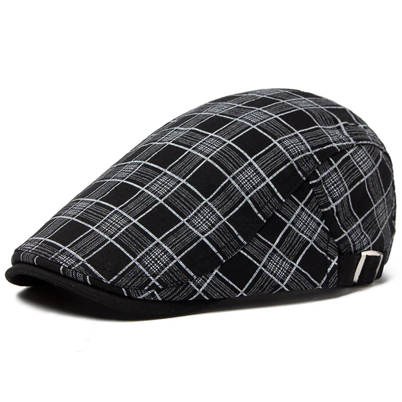 Vue d'ensemble d'un béret élégant, style classique