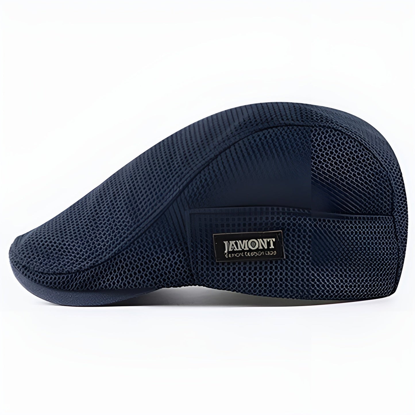 Homme portant un béret léger, vue de profil