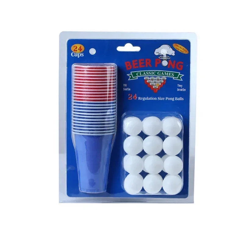 Set complet de beer pong avec gobelets et balles