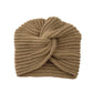 Bonnet turban en laine, style rétro et moderne combiné
