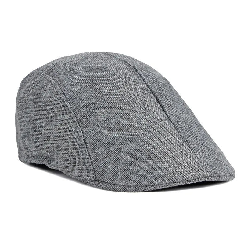 Vue de dessus d'un béret noir, texture en évidence