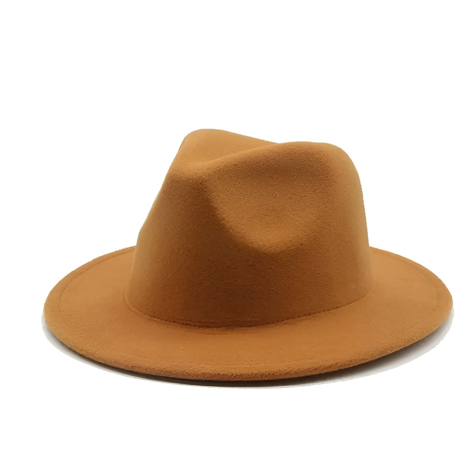 Vue latérale d'un Fedora avec bord de 8 cm