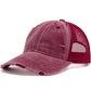 Casquette décontractée avec visière et dos en maille