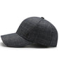 Gros plan sur la texture de la casquette élégante