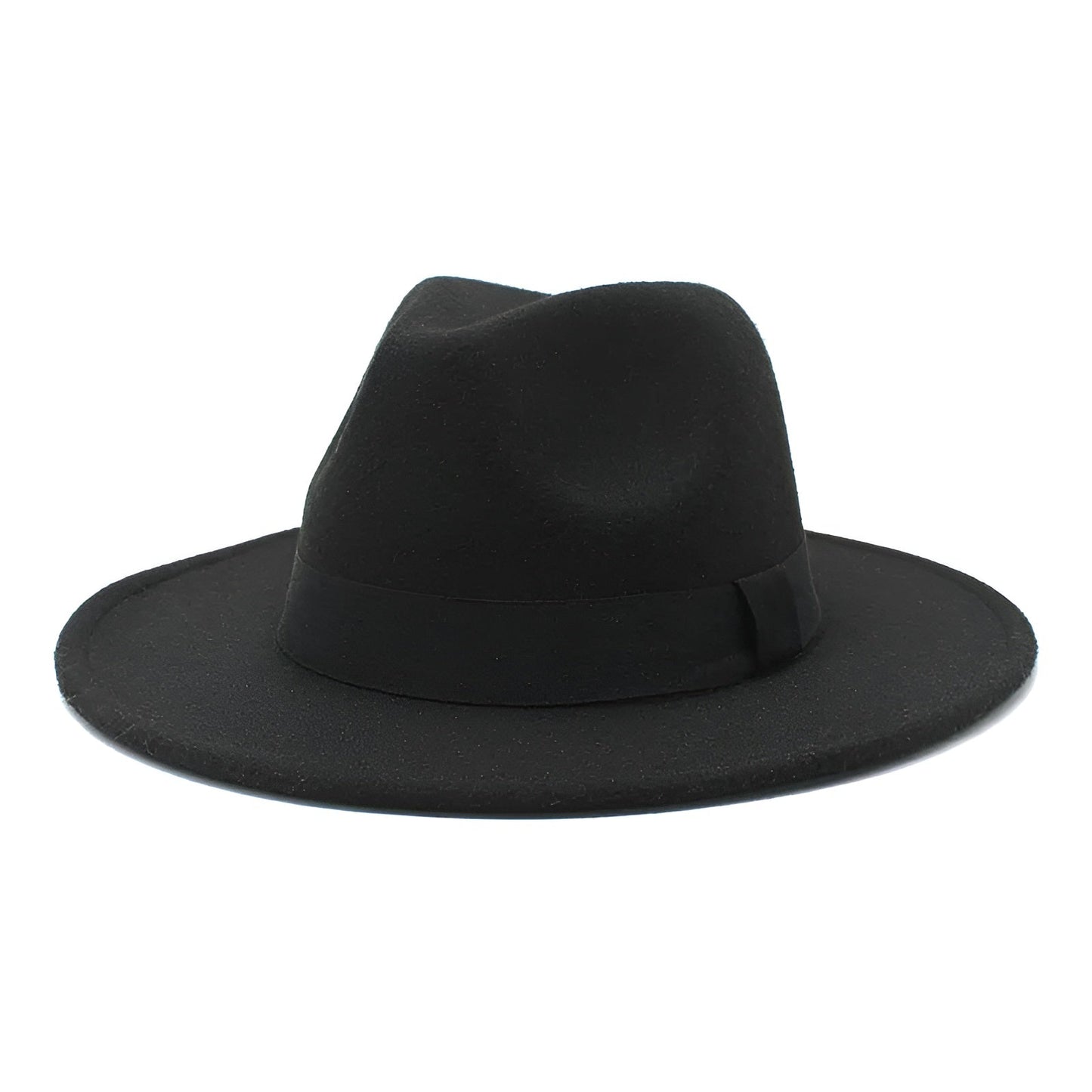 Chapeau en coton blanc avec bandeau coloré