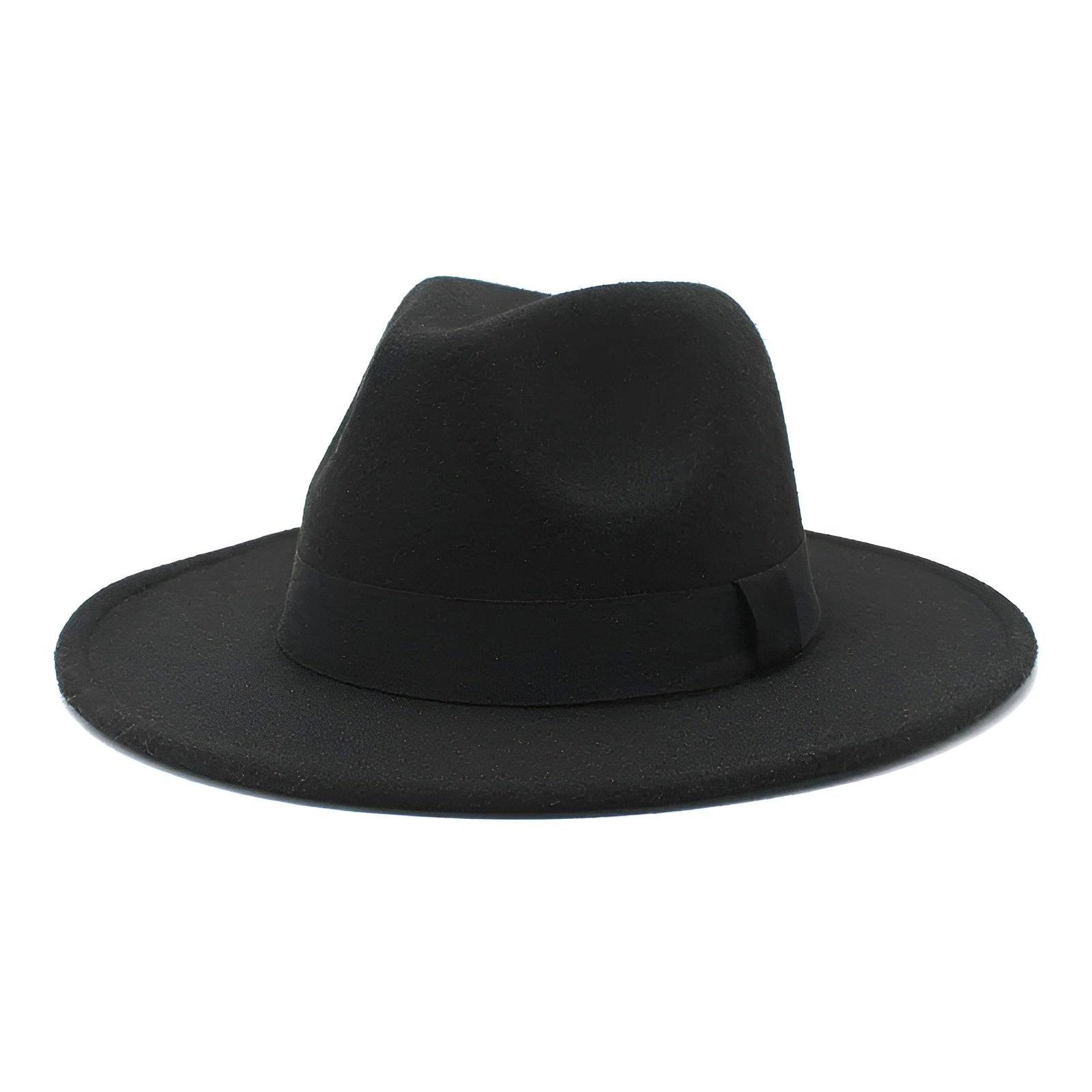 Chapeau en coton blanc avec bandeau coloré