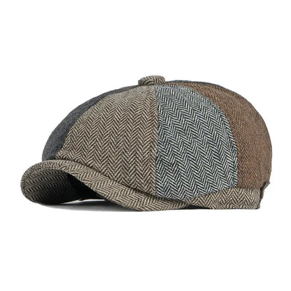 Casquette en coton avec bord de 6 cm