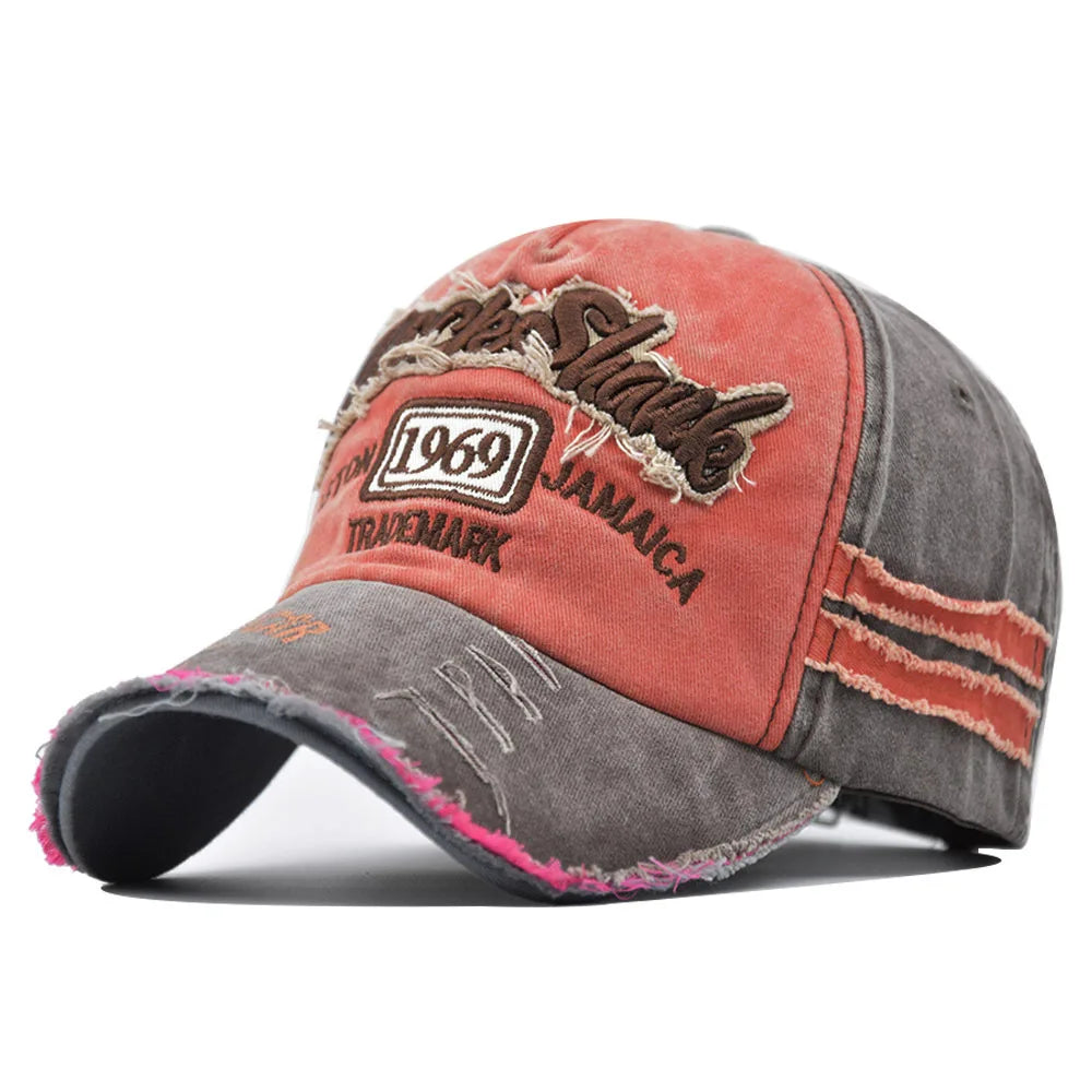 Casquette rétro avec protection optimale contre le soleil
