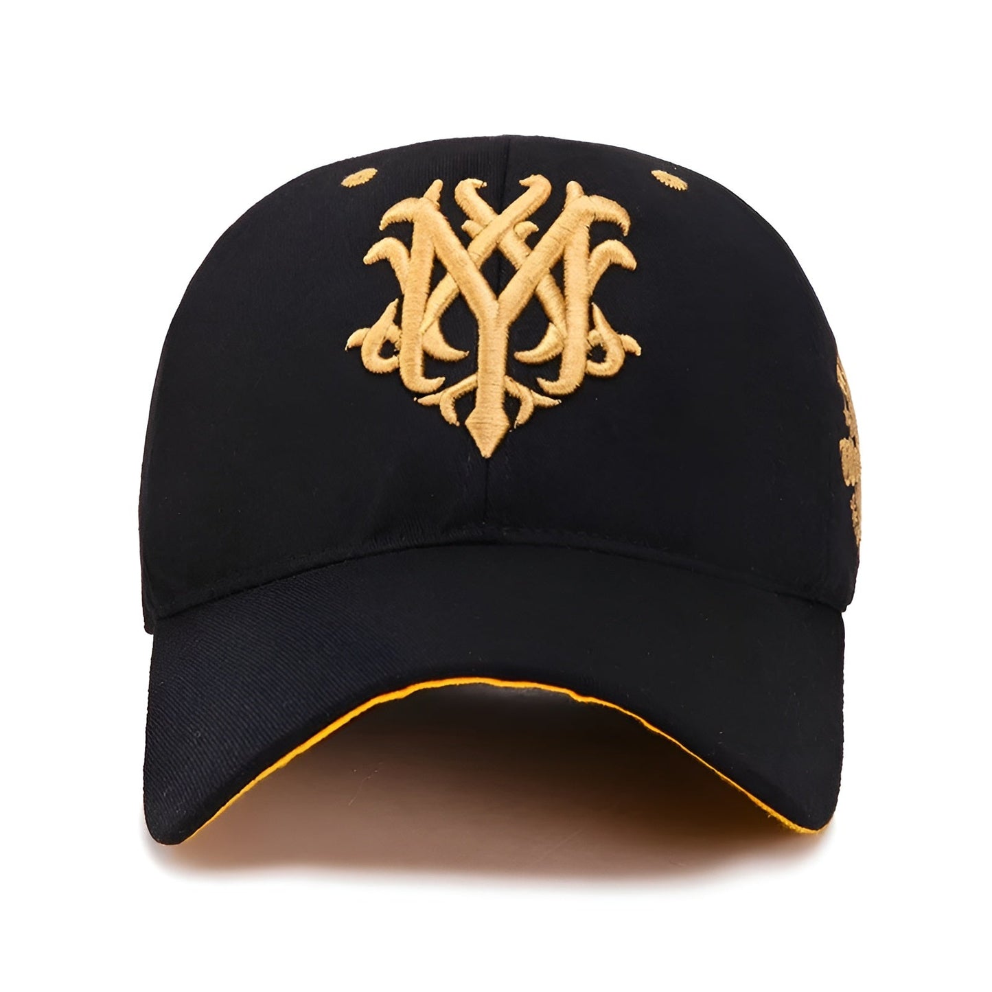 Vue latérale d'une casquette ajustable, couleur grise