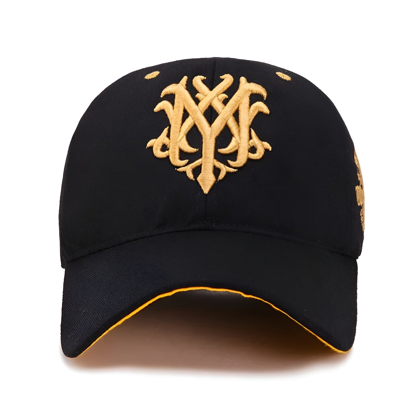 Vue latérale d'une casquette ajustable, couleur grise