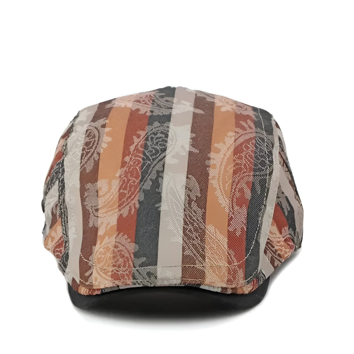 Vue latérale du béret, design artistique vintage