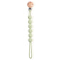 Perles en silicone de l'attache sucette pour apaiser bébé