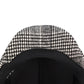 Béret homme chic, détail de la texture en coton
