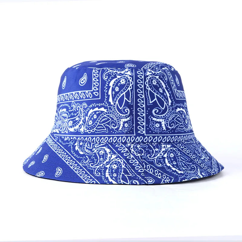 Bob imprimé bandana multicolore, vue de profil