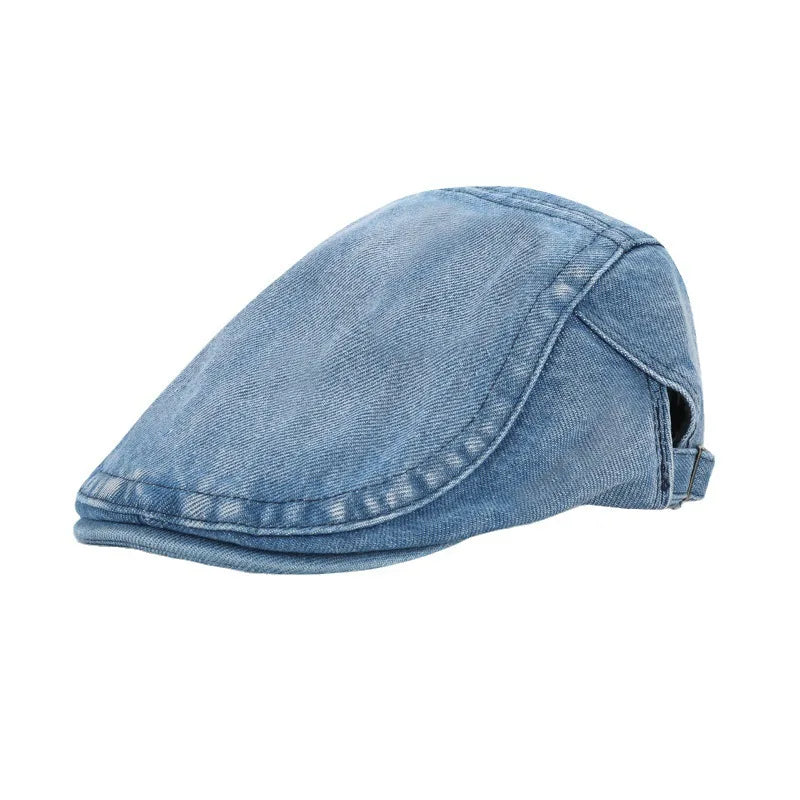 Détail de la couture sur le bord du béret