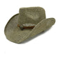 Vue latérale d'un chapeau cowboy robuste