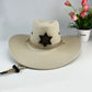 Détail du cordon tressé sur un chapeau cowboy
