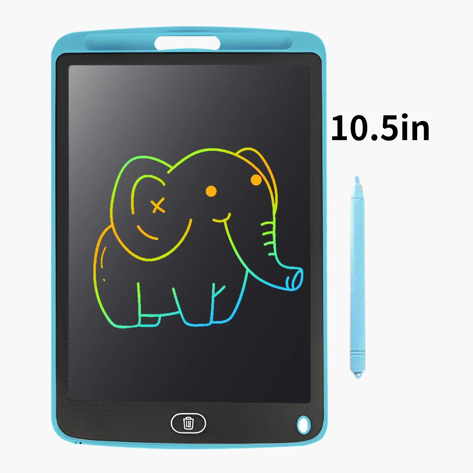 Tablette à dessin montrant un paysage dessiné