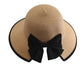 Chapeau de paille sur fond vert, ambiance estivale