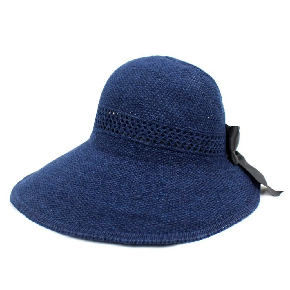 Vue de dessus du chapeau, montrant l'ouverture centrale