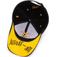 Casquette verte avec fermeture réglable, vue arrière