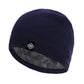 Détail de la texture en maille du bonnet