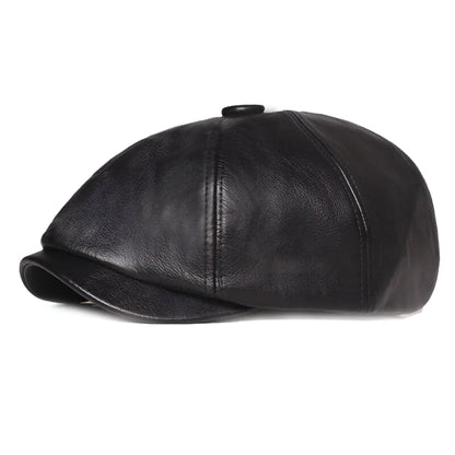 Casquette Gavroche avec doublure intérieure visible