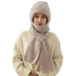 Détail de la maille douce et isolante du bonnet d'hiver