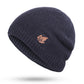 Bonnet en tricot vert, idéal pour temps frais