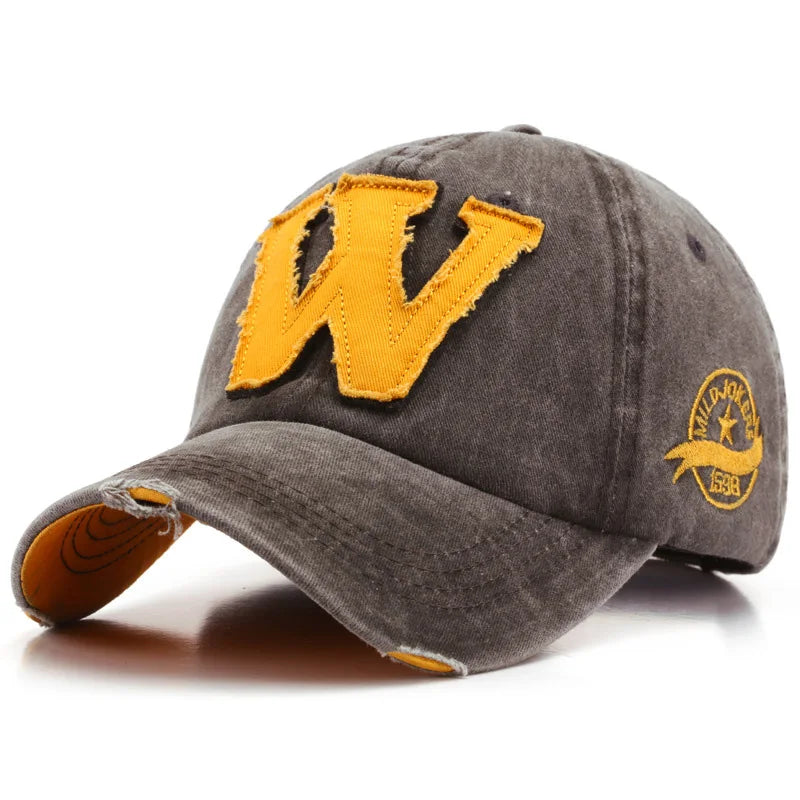 Casquette vintage en coton, idéale pour le streetwear