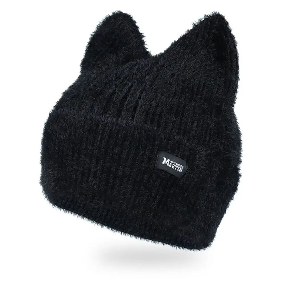 Bonnet ajusté, couleur vive, style hivernal