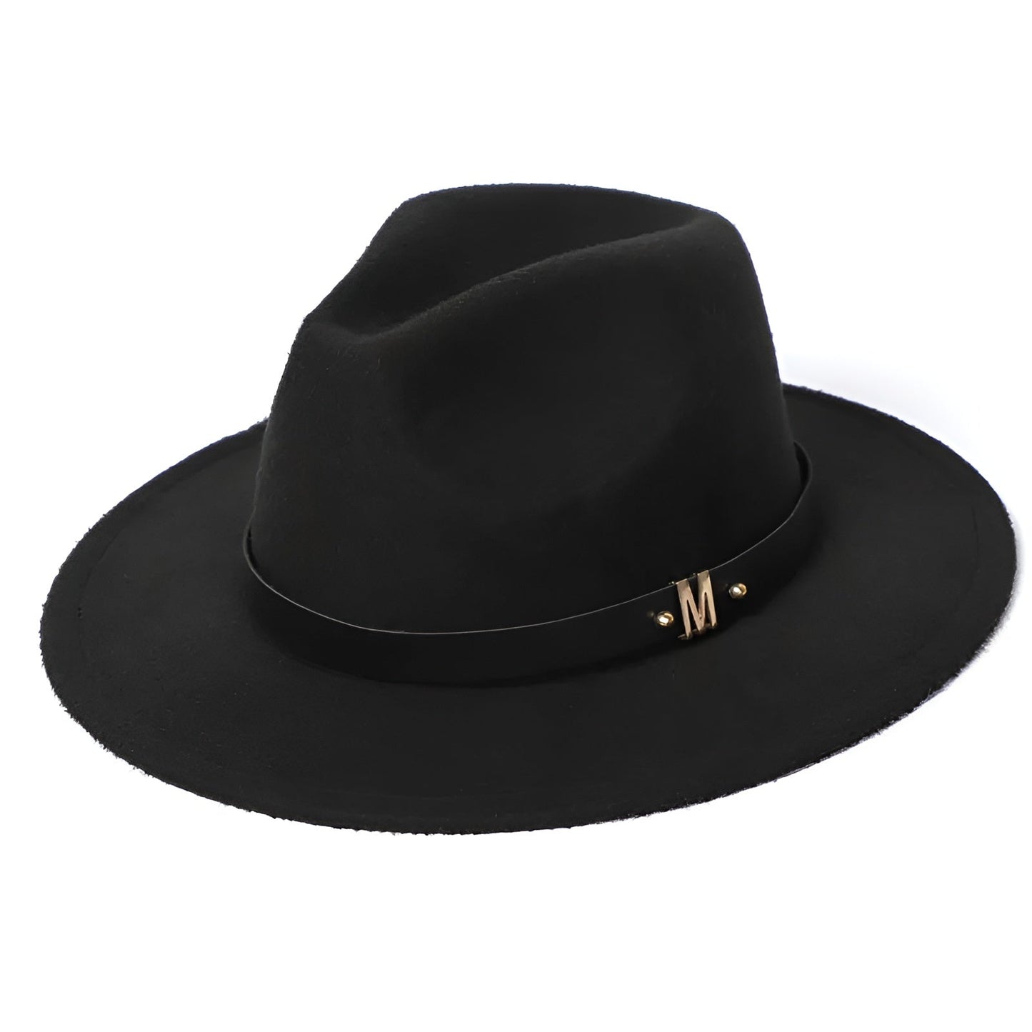 Chapeau Fedora en suède avec lumière naturelle