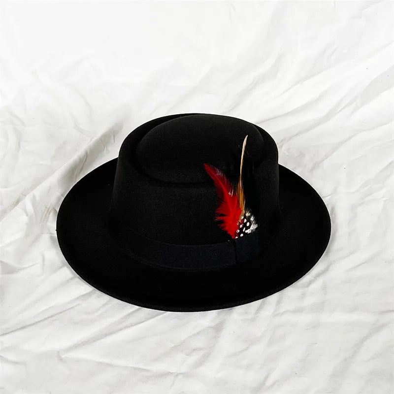 Chapeau Fedora en coton avec une lumière naturelle