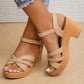Sandales Compensées Femme sa7eede4ef08e481ab33f8d961490f619a vue de détail