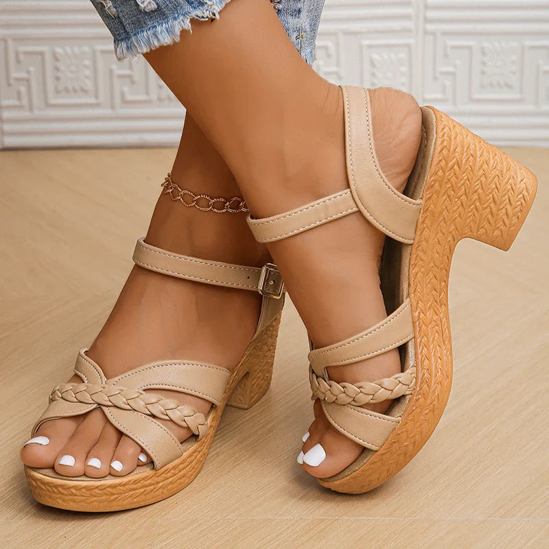 Sandales Compensées Femme sa7eede4ef08e481ab33f8d961490f619a vue de détail