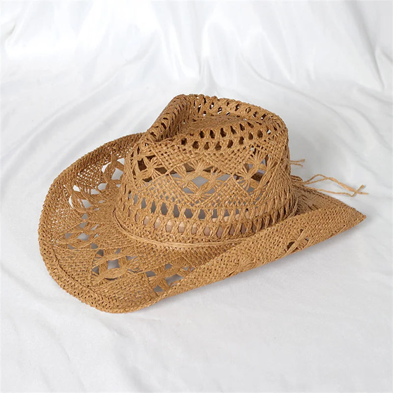 Chapeau cowboy avec bordure large et ombre
