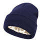 Collection de bonnets en satin de différentes couleurs