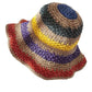 Chapeau de paille naturel avec détails tissés