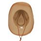 Chapeau cowboy marron avec ombre portée