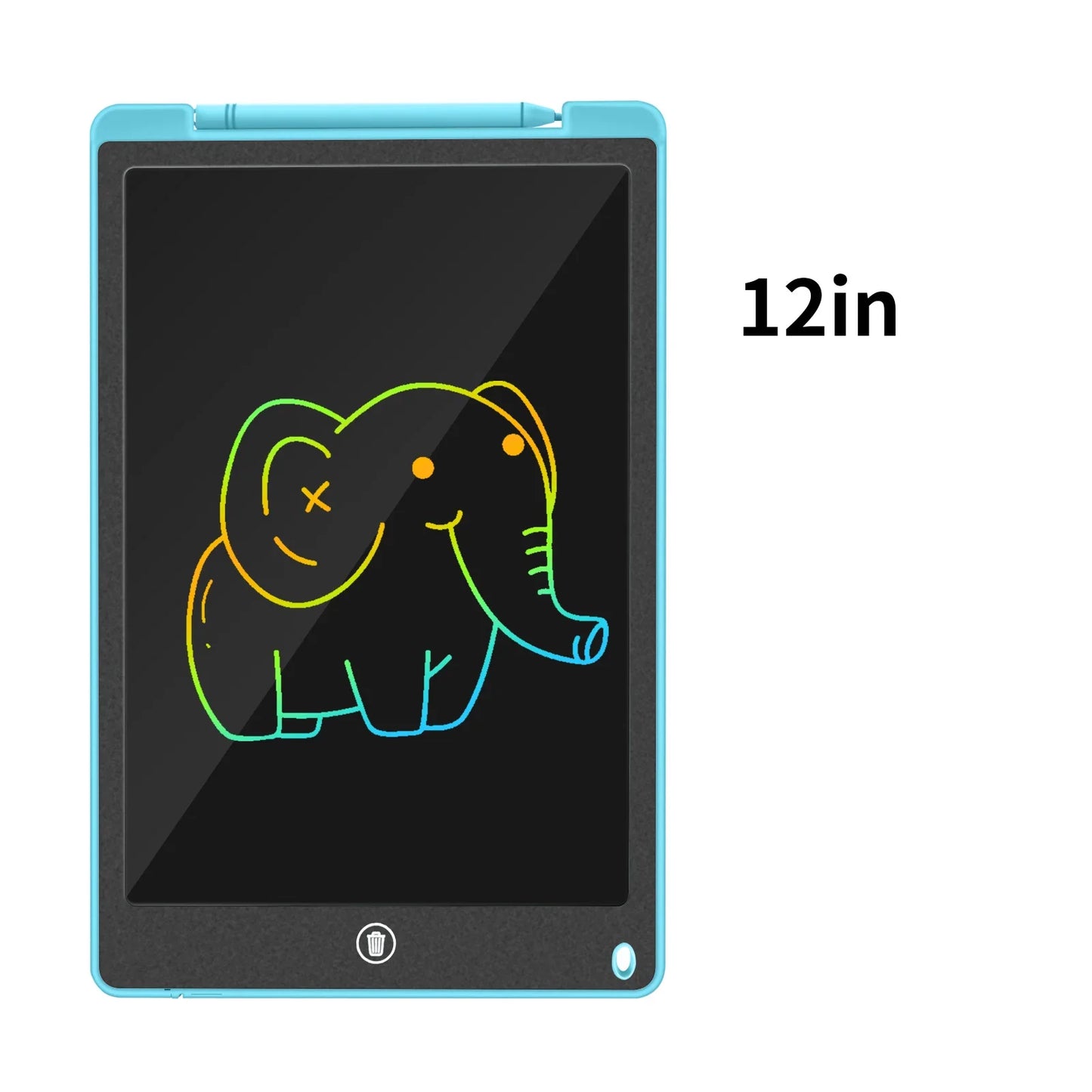 Enfant créant un dessin sur la tablette en classe