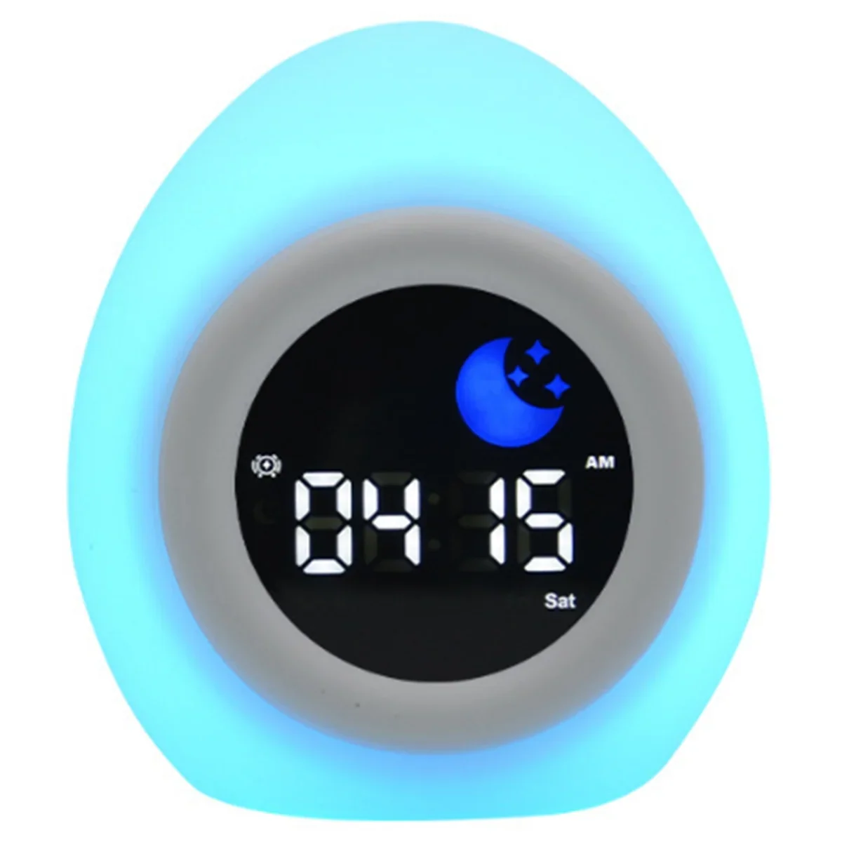 Réveil enfant en ABS et silicone, design moderne
