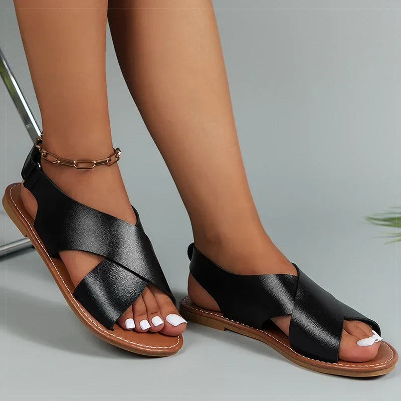 Sandales avec design sobre et polyvalent