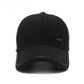 Casquette en lin avec détails de couture visibles
