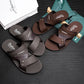 Sandales avec double bride offrant un maintien stable, vue avant